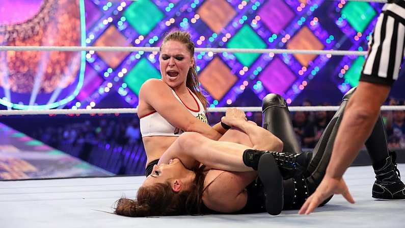 In Photos: Ronda Rousey's Wrestlemania Debut Was Surprisingly Great