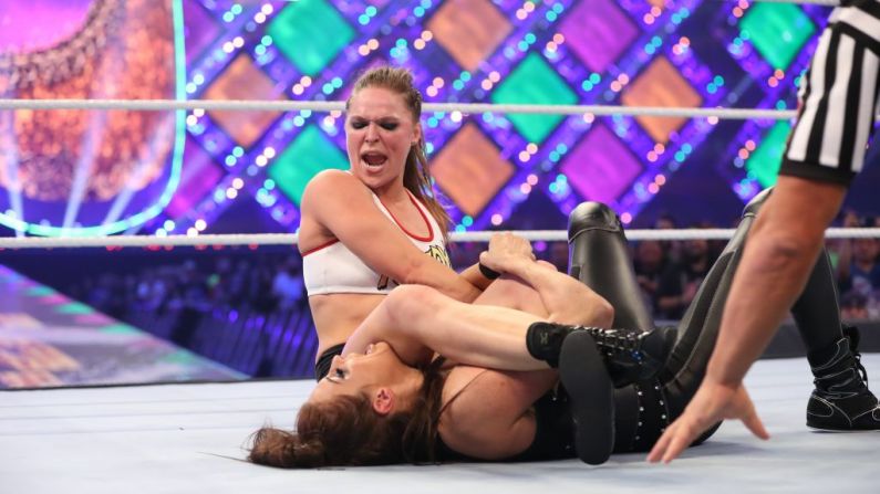 In Photos: Ronda Rousey's Wrestlemania Debut Was Surprisingly Great