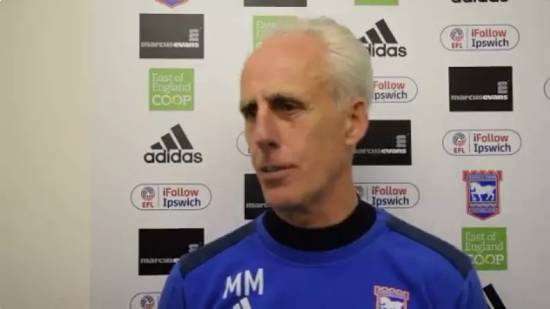 Watch: Mick McCarthy Exits Ipswich With Passionate Post-Match Speech