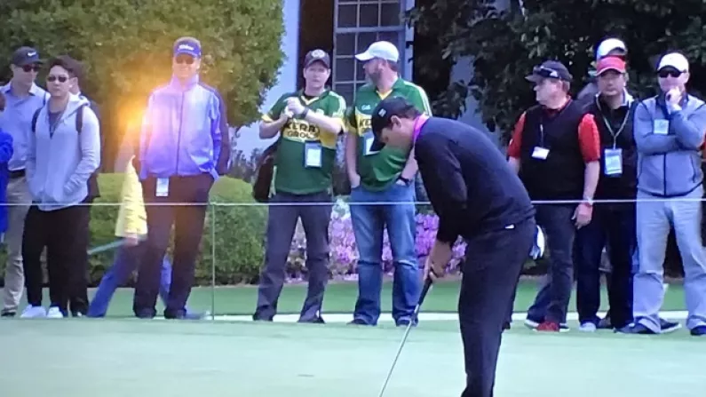 Wearing A Kerry Jersey At The Masters Will Get You The Behind-The-Scenes Access