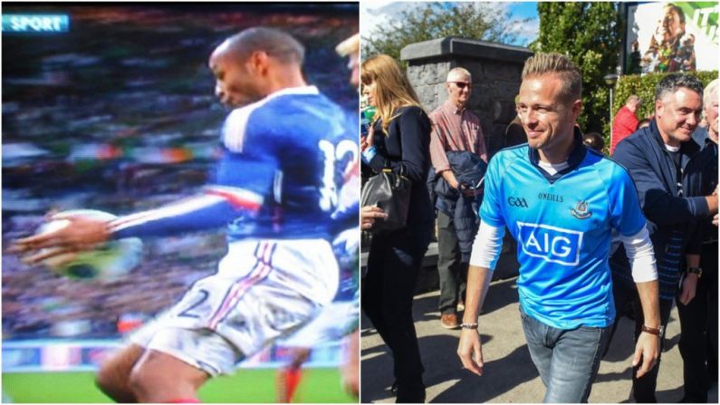 Nicky Byrne Went To Desperate Lengths To Protest Henry's Handball Against Ireland
