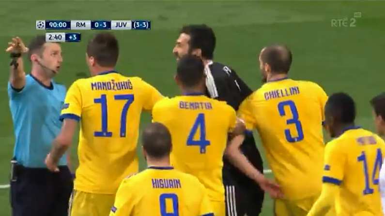 Watch: Buffon Sent-Off As Cristiano Ronaldo Sends Madrid Through