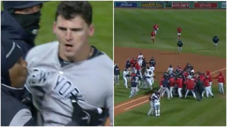 Watch: Yankees/Red Sox Rivalry Escalates Into Bench-Clearing Brawl