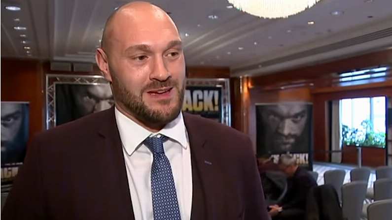 Watch: Tyson Fury Fighting For Bigger Things Than 'Fame, Money & Belts'