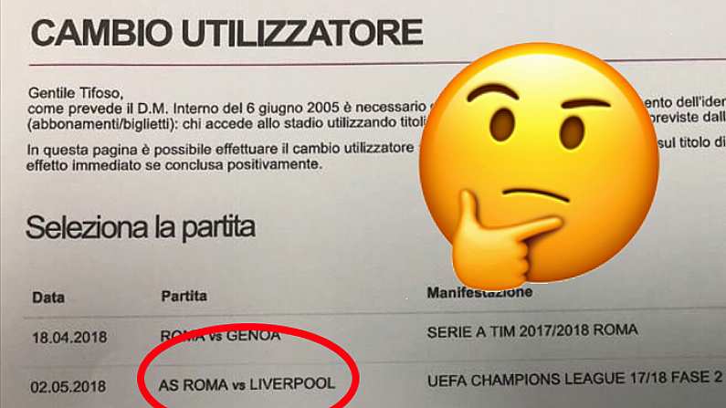 Dissecting The Conspiracy As Roma 'Sell' Liverpool Tickets Before CL Draw