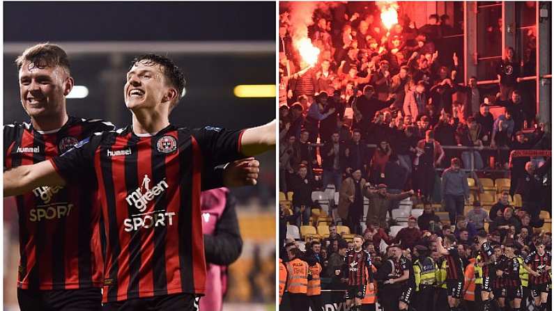 Watch: Sensational Scenes As Bohs Clinch Dublin Derby With 99th Minute Winner