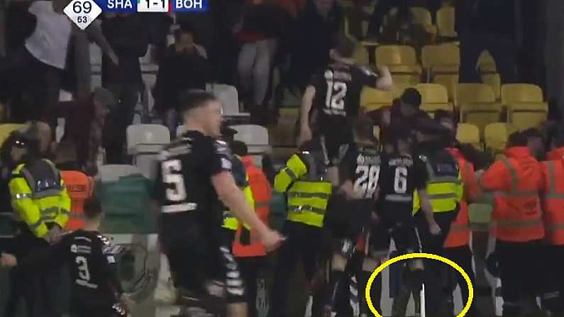 Watch: Ward Reveals Crowd Trouble Began While Corner Flag Was Being Replaced During Dublin Derby