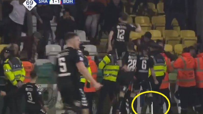 Watch: Ward Reveals Crowd Trouble Began While Corner Flag Was Being Replaced During Dublin Derby