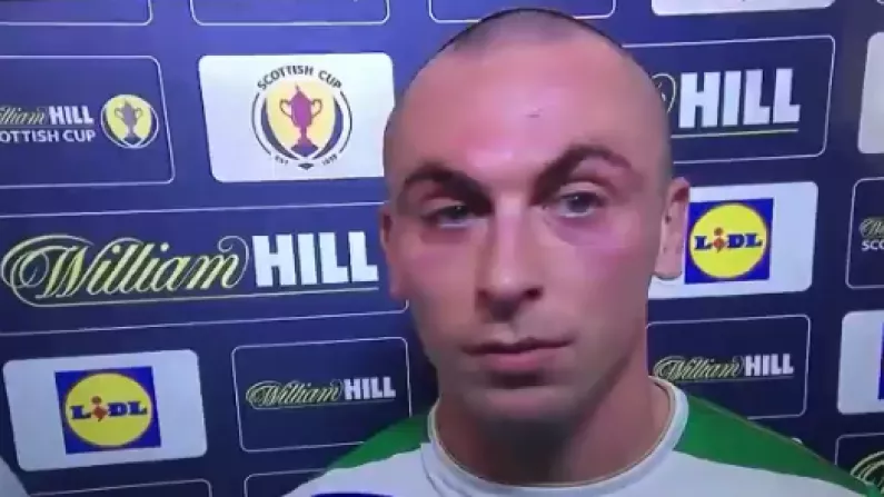 Celtic's Scott Brown Brings Rangers Fans Right Back Down To Earth