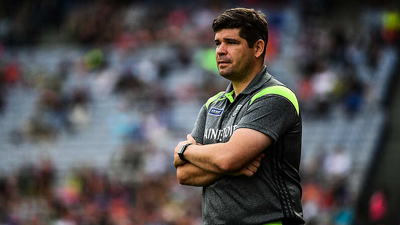 26 August 2017; Kerry manager Eamonn Fitzmaurice during the GAA Football All-Ireland Senior Championship Semi-Final Replay match between Kerry and Mayo at Croke Park in Dublin. Photo by Ramsey Cardy/Sportsfile