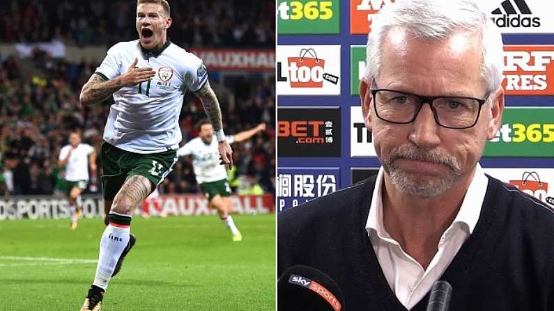 James McClean Appears To Aim Little Dig At Alan Pardew