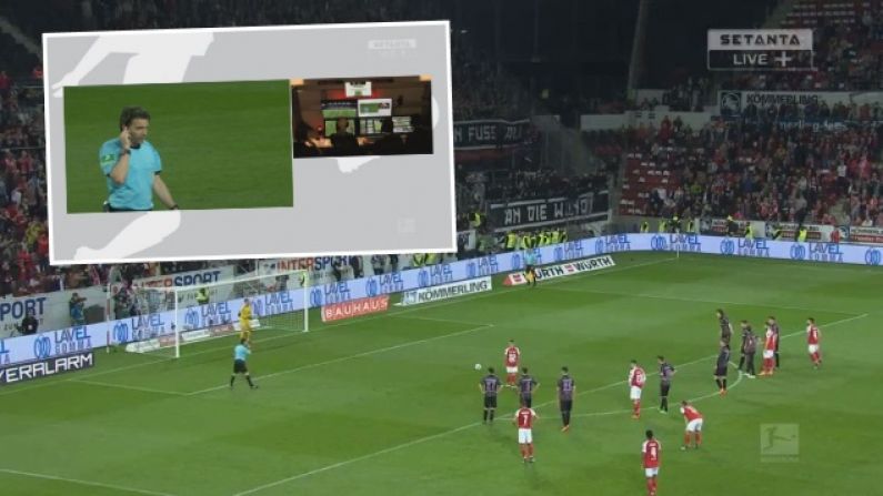 Strange Scenes In Bundesliga As Teams Called Back From Dressing Room For Penalty