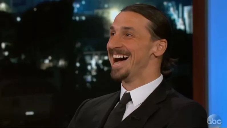 Zlatan's Cartoonish Self-Confidence On Show In Fun Jimmy Kimmel Interview