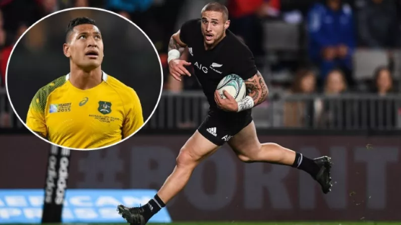 All Black Calls Out Israel Folau Over Comments About Gay People