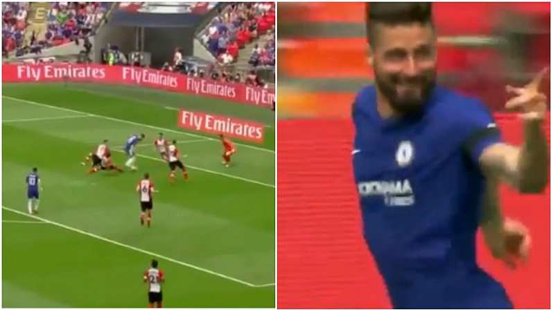 Watch: Olivier Giroud Channeled His Inner-Messi With Sublime Goal