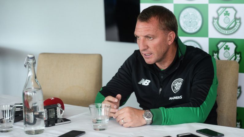 Brendan Rodgers Says It Would Take 'Something Extraordinary' For Him To Leave Celtic