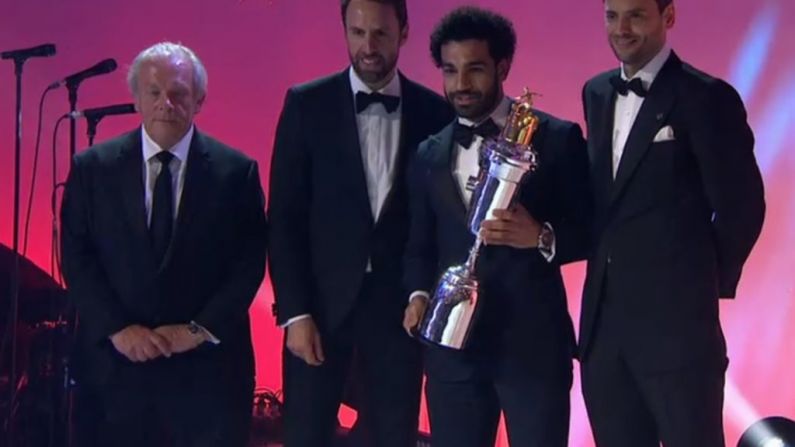 Mo Salah Wins PFA Player of The Year While Sané Beats Kane To Young Player