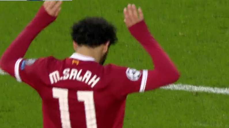 Watch: Salah Draws First Blood With Stunning Strike