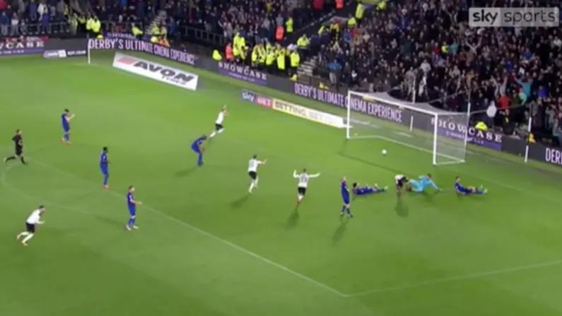 Watch: Richard Keogh Involved In Most Scuttery Goal Of The Season