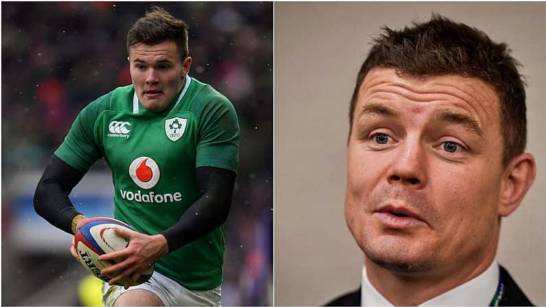 Jacob Stockdale Hits Back At Brian O'Driscoll's "Basket Case" Comment