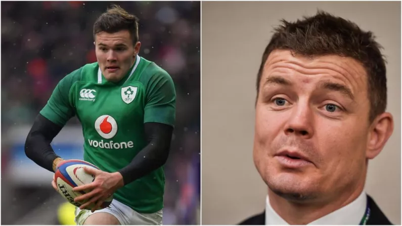 Jacob Stockdale Hits Back At Brian O'Driscoll's "Basket Case" Comment