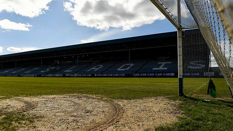 24 March 2018; A general view of O'Moore Park before the AIB GAA Hurling All-Ireland Senior Club Championship Final replay match between Cuala and Na Piarsaigh at O'Moore Park in Portlaoise, Laois. Photo by Piaras O Midheach/Sportsfile