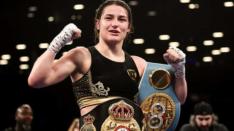 Katie Taylor Unifies World Titles With Masterclass In New York