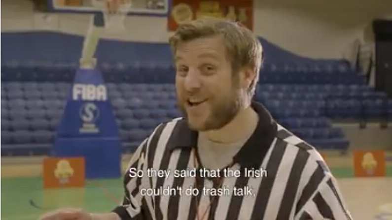 Love/Hate's Peter Coonan Gives Irish Basketballers A Trash-Talking Lesson Ahead Of #HulaHoops3x3