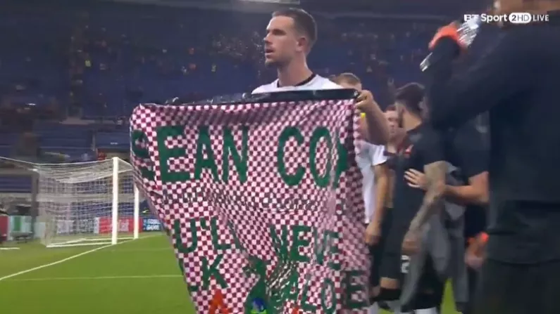 Classy Liverpool Celebrations Pay Tribute To Injured Sean Cox After Champions League Triumph