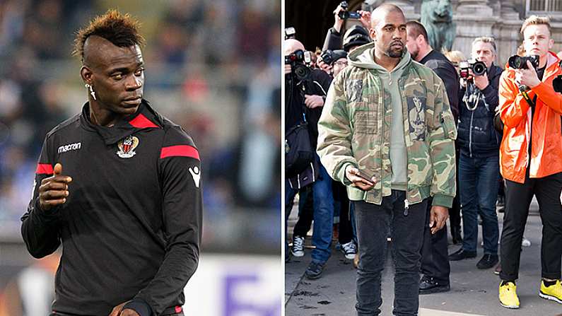 Mario Balotelli Makes Debut As Voice Of Reason Amid Kanye West Comments