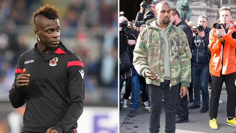 Mario Balotelli Makes Debut As Voice Of Reason Amid Kanye West Comments
