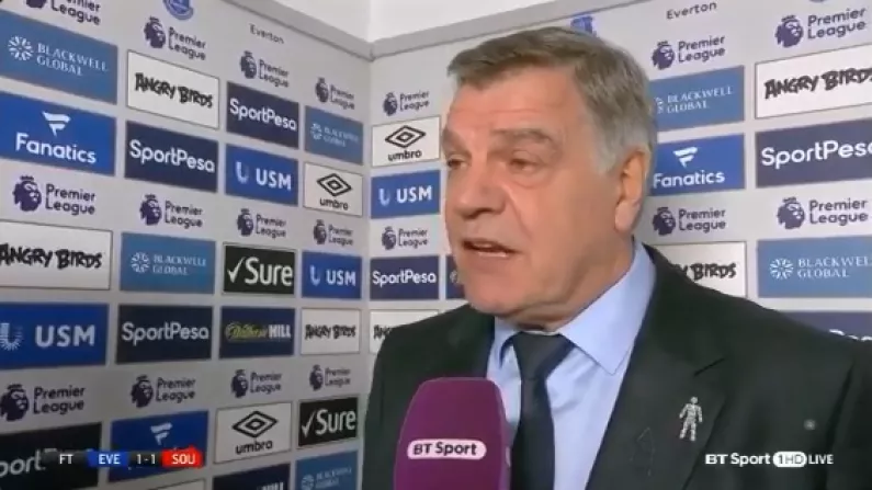 Allardyce Throws Players Under The Bus As Fans Boo Everton Off