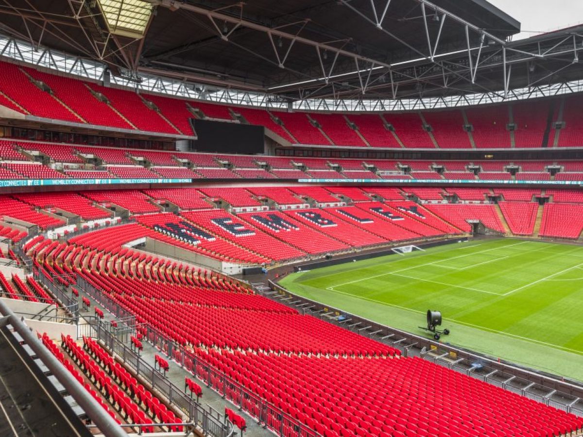 English FA Installed Netting After Bits Of Wembley s Roof Fell