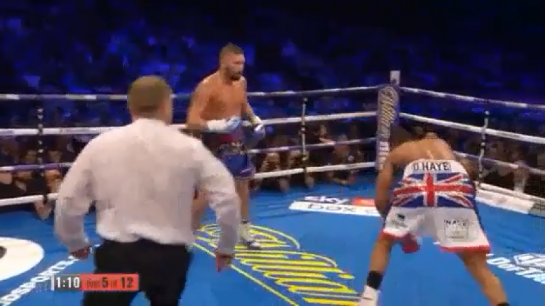 Watch: Bellew Floors Haye 3 Times In 5 Rounds Before Stoppage