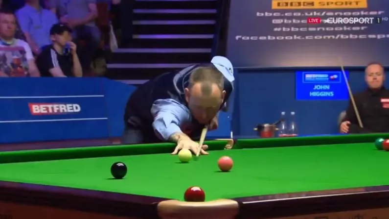 Watch: 'Ludicrous' Mark Williams Nails Eyes-Closed Shot In Championship Final