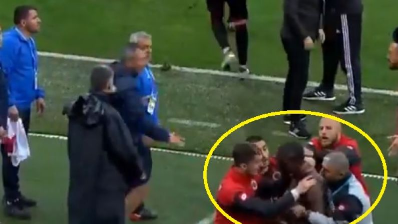 Watch: Paul Pogba's Brother Takes Himself Off, Gets Attacked By His Team-Mates