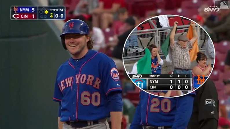 Irish-Born Player Enjoys Moment 'You Dream About' In Major League Baseball