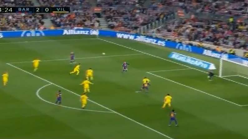 Watch: Iniesta & Messi Combine For Wonderful Barcelona Goal