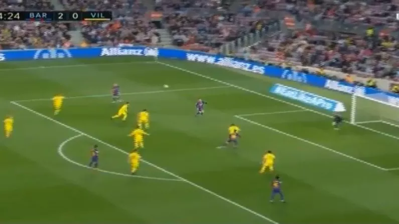 Watch: Iniesta & Messi Combine For Wonderful Barcelona Goal