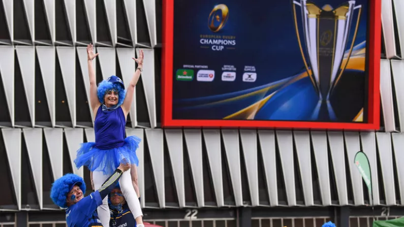 Leinster Supporters Out In Force Ahead Of Bilbao Showpiece