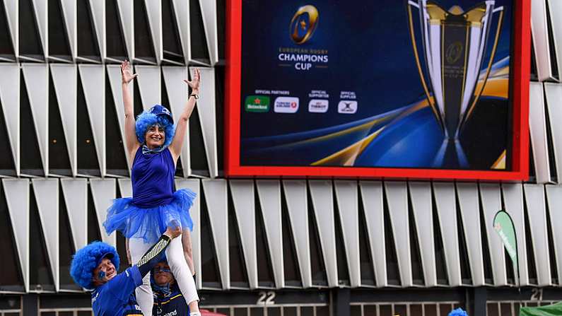 Leinster Supporters Out In Force Ahead Of Bilbao Showpiece