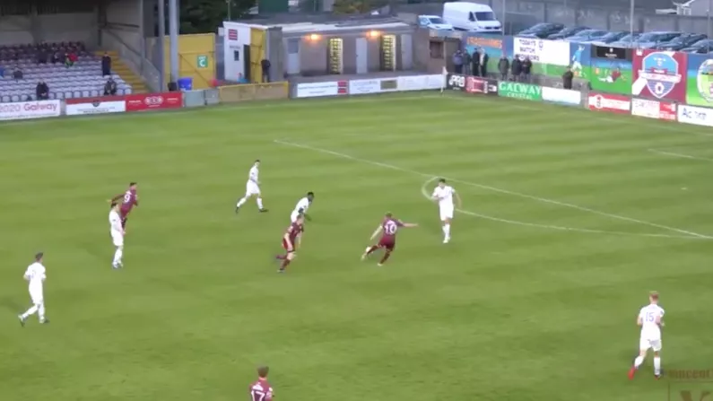 Watch: Galway United's Ryan Connolly Scores Cracking Half Volley