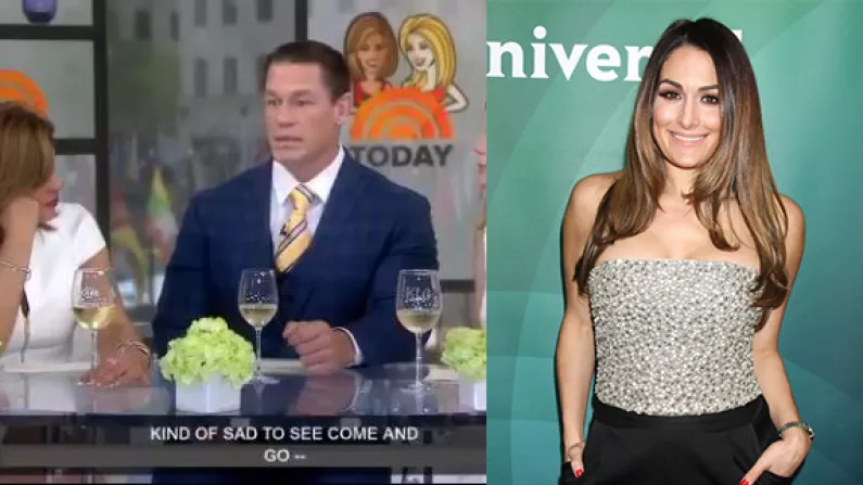 WTF Was John Cena's Romantic/Creepy TV Plea To Nikki Bella?