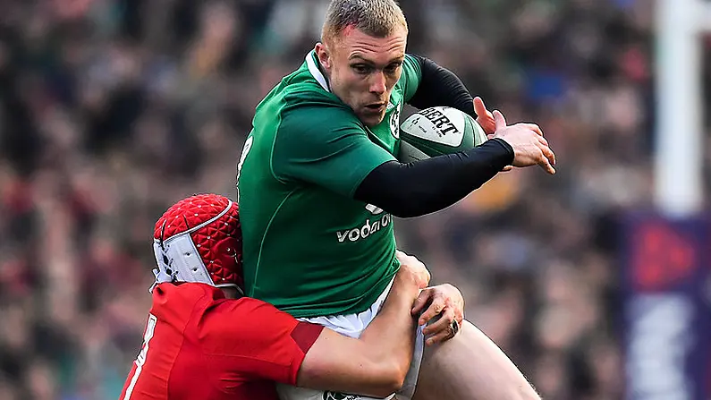 Keith Earls Named The 2018 Zurich Players' Player Of The Year
