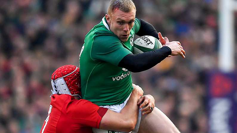 Keith Earls Named The 2018 Zurich Players' Player Of The Year