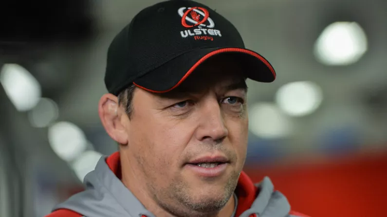 Reports: Ulster's Jono Gibbes Job-Hunting Days Before Champions Cup Decider