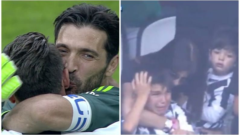 Watch: Amazing Scenes As Gigi Buffon Bids Farewell To An Emotional Juve