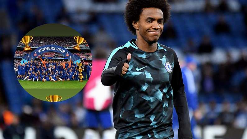 Chelsea's Willian Has Subtle Pop At Antonio Conte Via Instragram