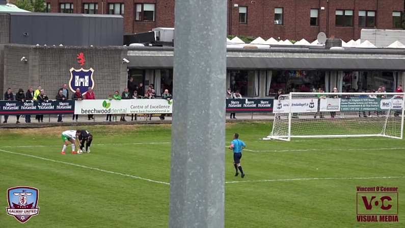 Player Knowing The Rules Leads To Utterly Bizarre LOI First Division Goal