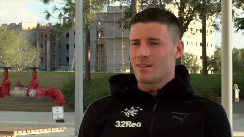 Rangers Player 'Regrets Decision' To Sit With Celtic Fans At Cup Final